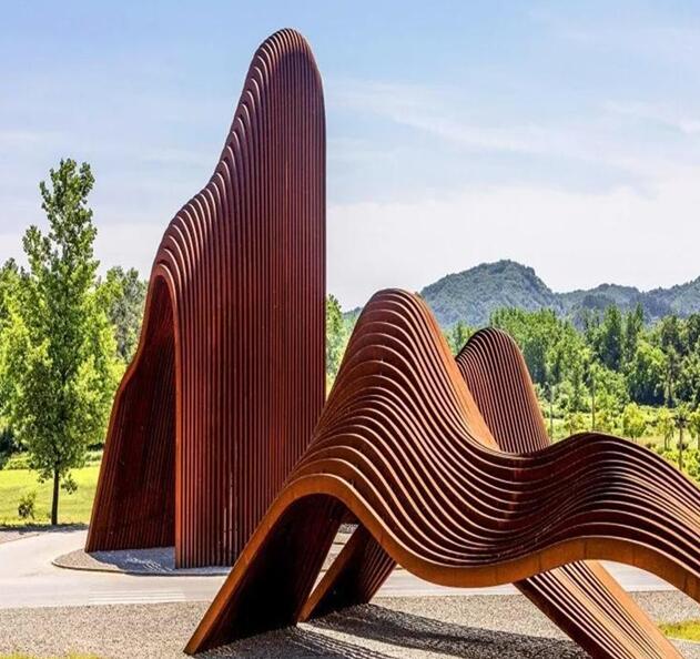 衡阳锈钢板造型