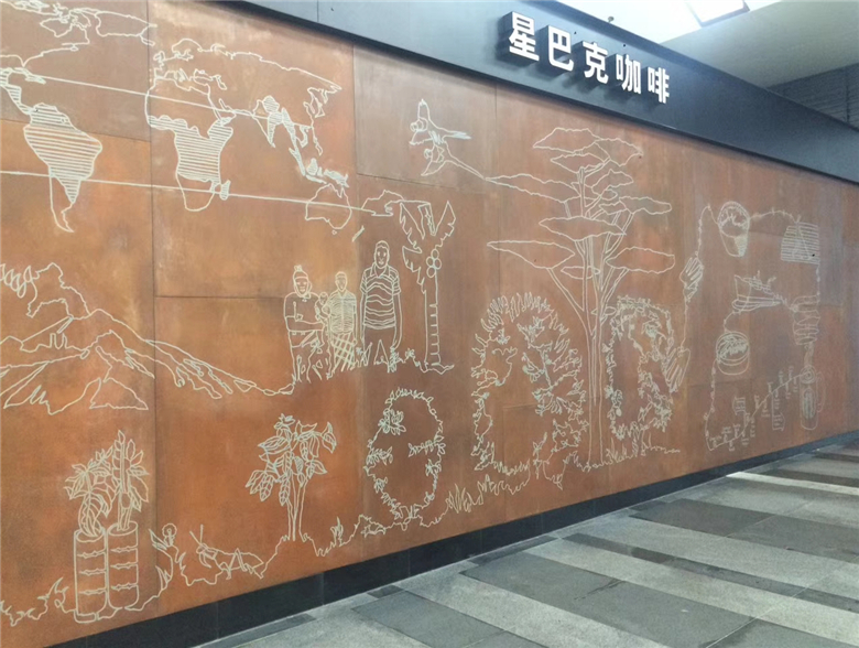 衡阳耐候钢幕墙